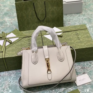 Gucci 1961 Medium Tote Bag with Push-Lock Closure image 1