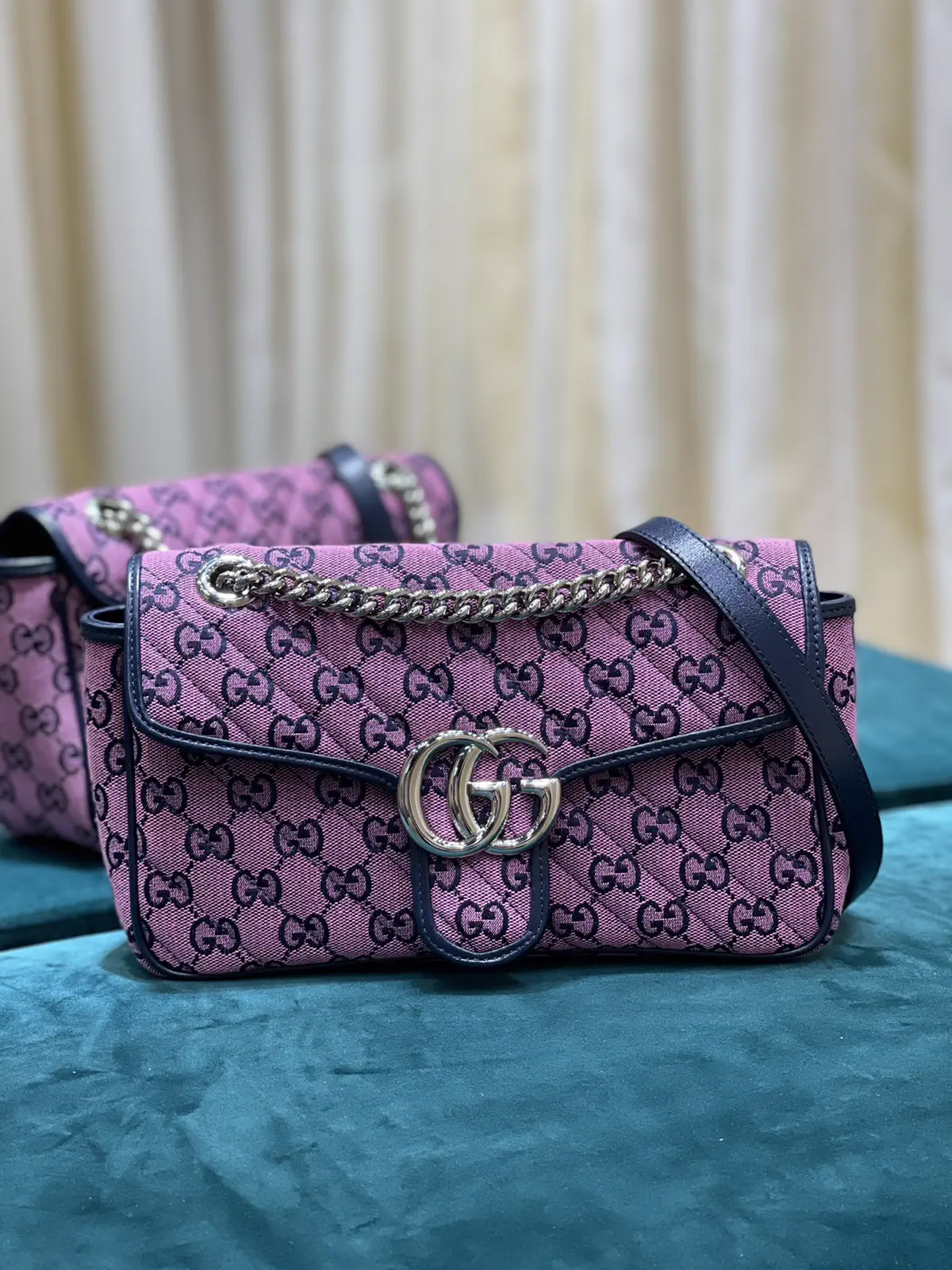 Gucci GG Pattern Canvas Shoulder Bag image 1