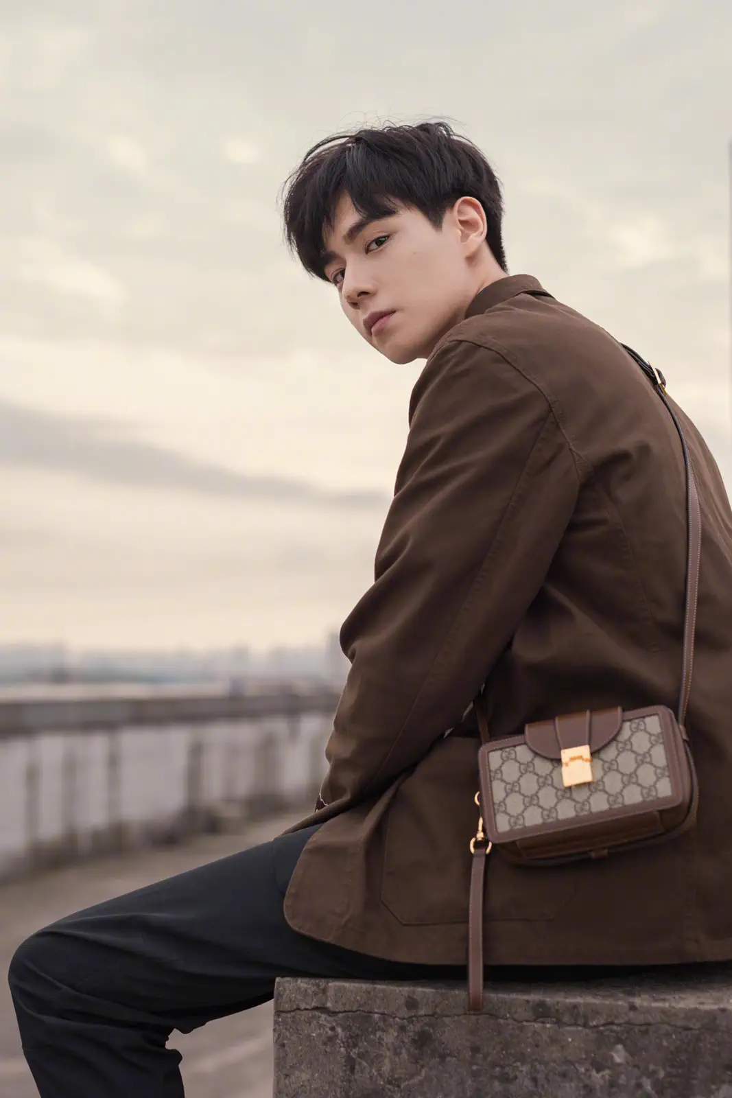 Gucci Monogram Crossbody Bag image 1