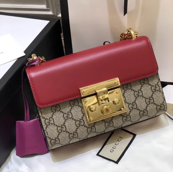 Gucci Padlock Monogram Shoulder Bag image 1