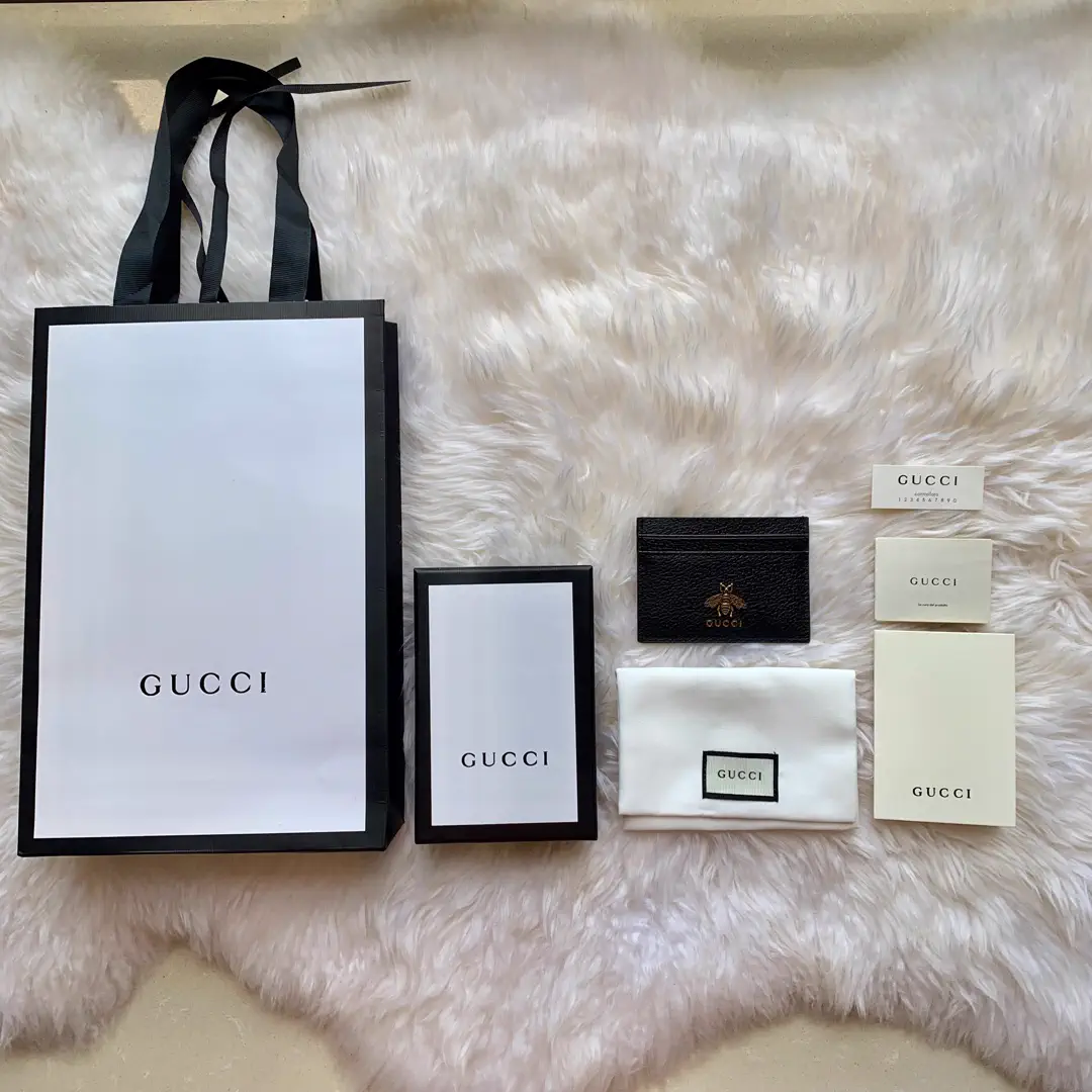 Gucci Bee Card Holder image 1