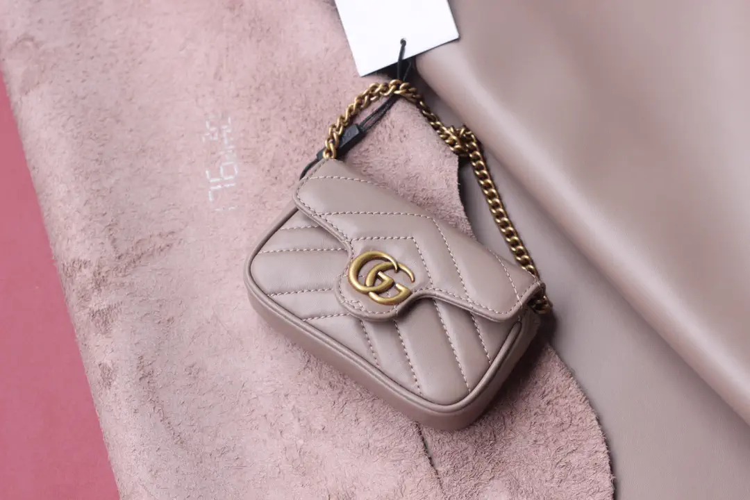 Gucci GG Marmont Quilted Mini Chain Bag image 1