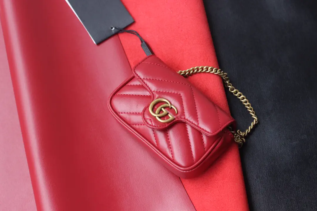 Gucci GG Marmont Quilted Mini Chain Bag image 1