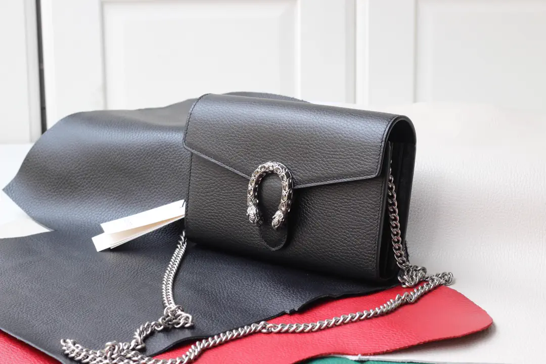 Gucci Dionysus Mini Leather Chain Wallet Bag image 1