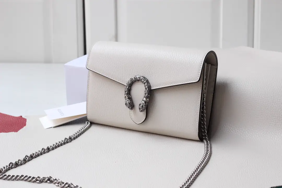Gucci Dionysus Mini Leather Chain Wallet Bag image 1