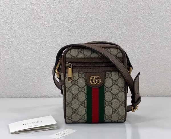 Gucci Monogram Web Stripe Crossbody Bag image 1