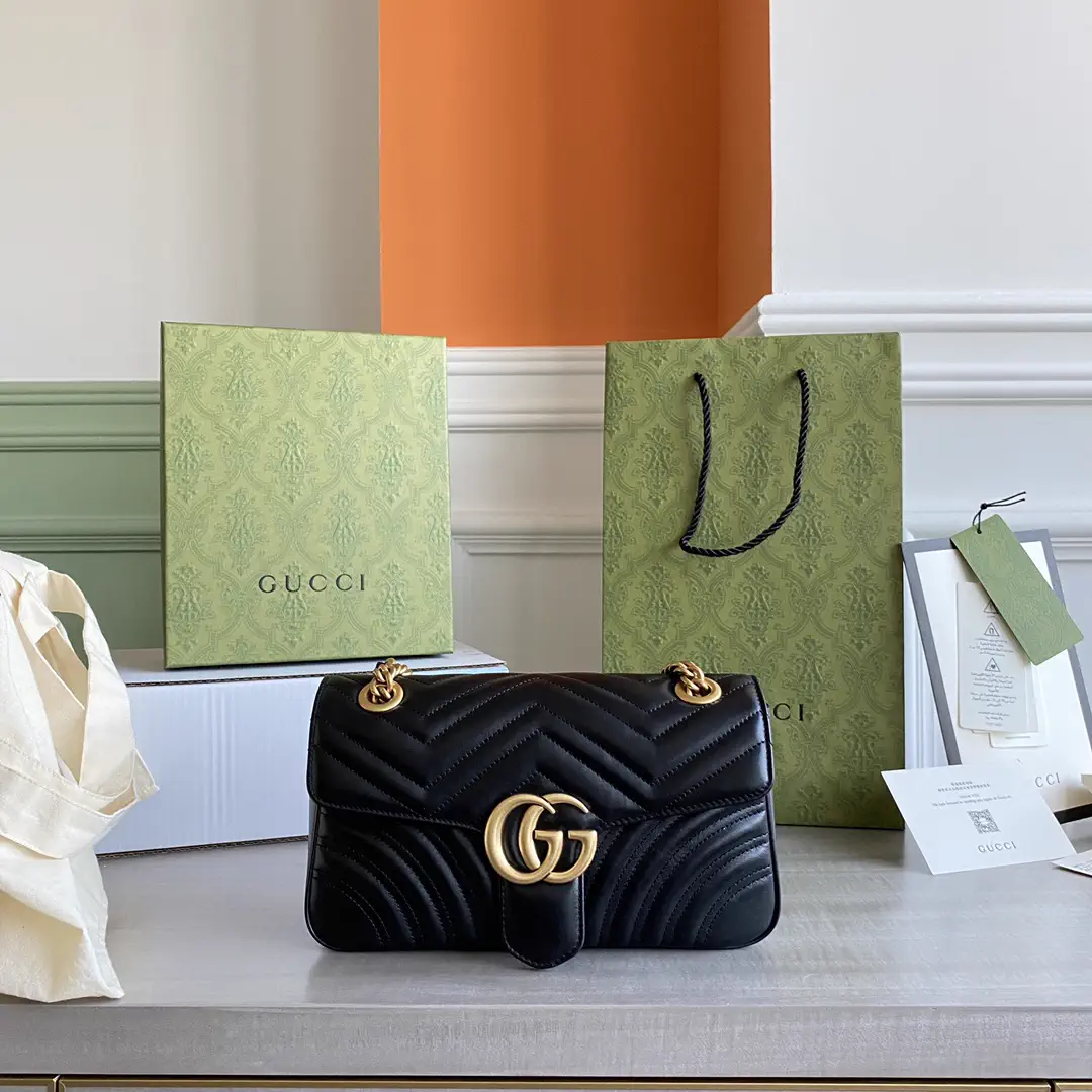 Gucci GG Marmont Quilted Shoulder Bag image 1