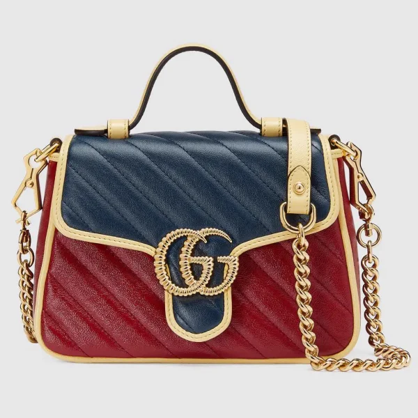 Gucci GG Marmont Quilted Top Handle Bag image 1