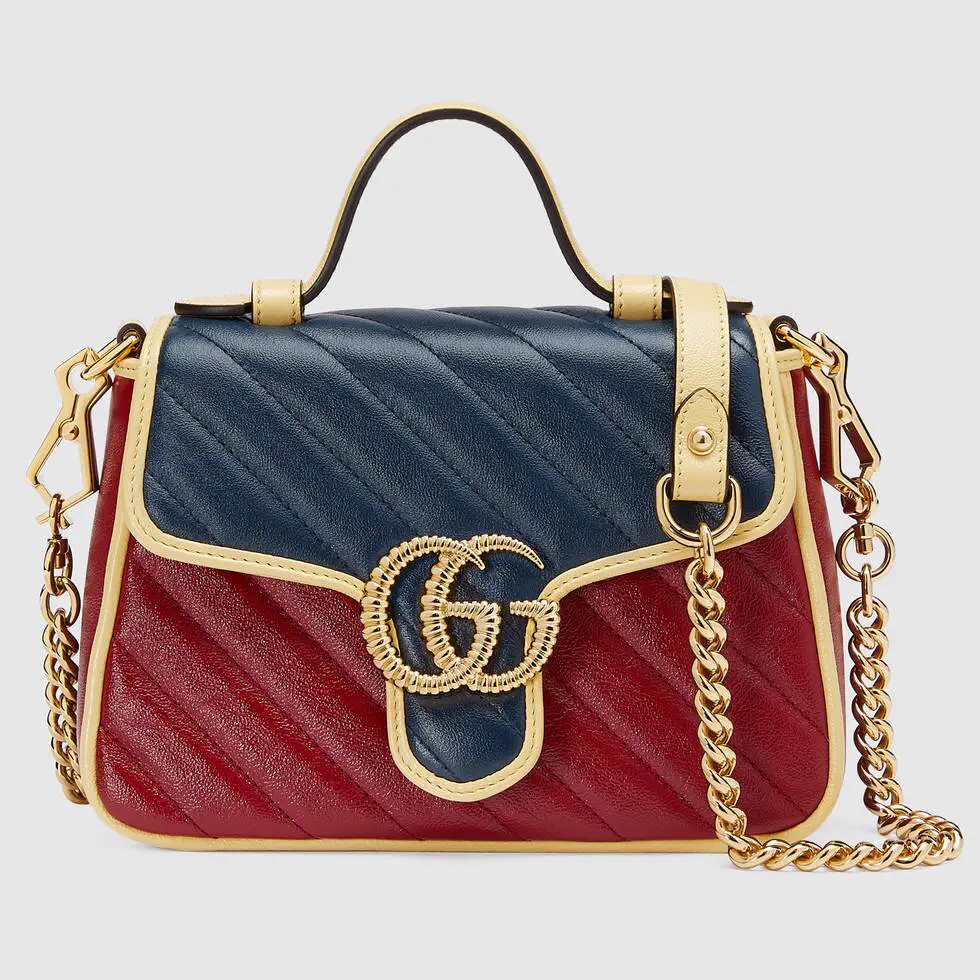 Gucci GG Marmont Quilted Top Handle Bag image 1