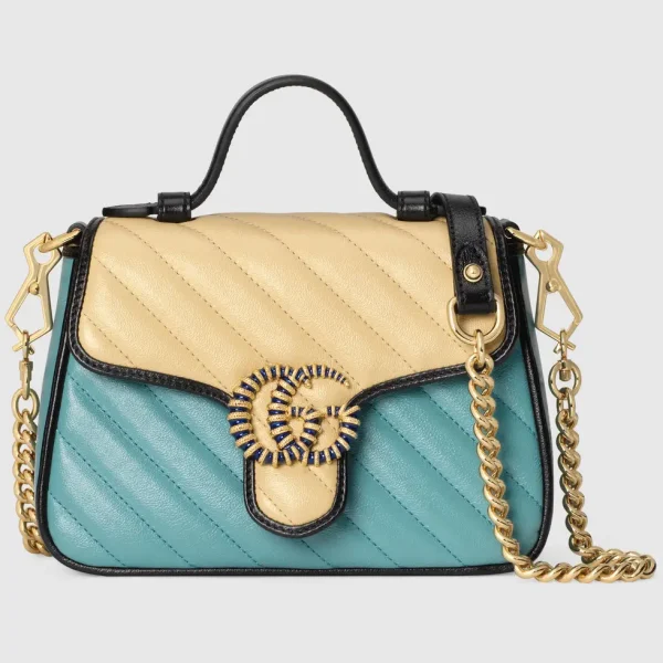 Gucci GG Marmont Quilted Mini Top Handle Bag image 1
