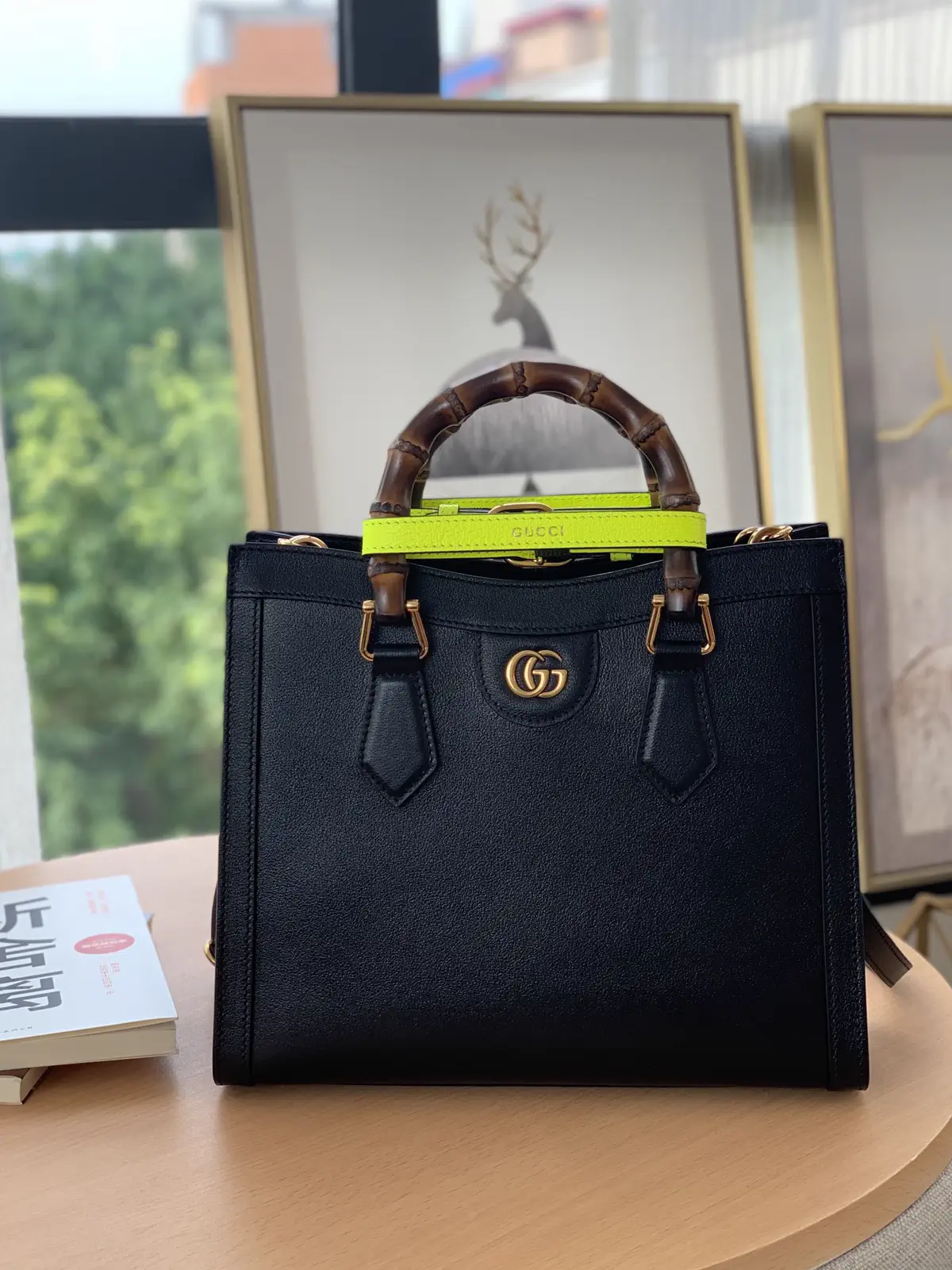 Gucci Diana Medium Tote Bag with Bamboo Handles image 1