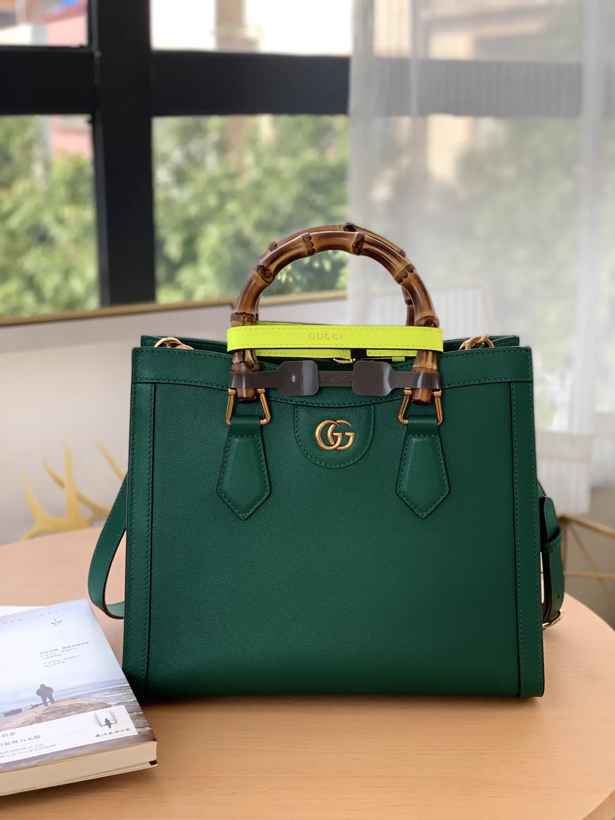 Gucci Diana Medium Tote Bag with Bamboo Handles image 1