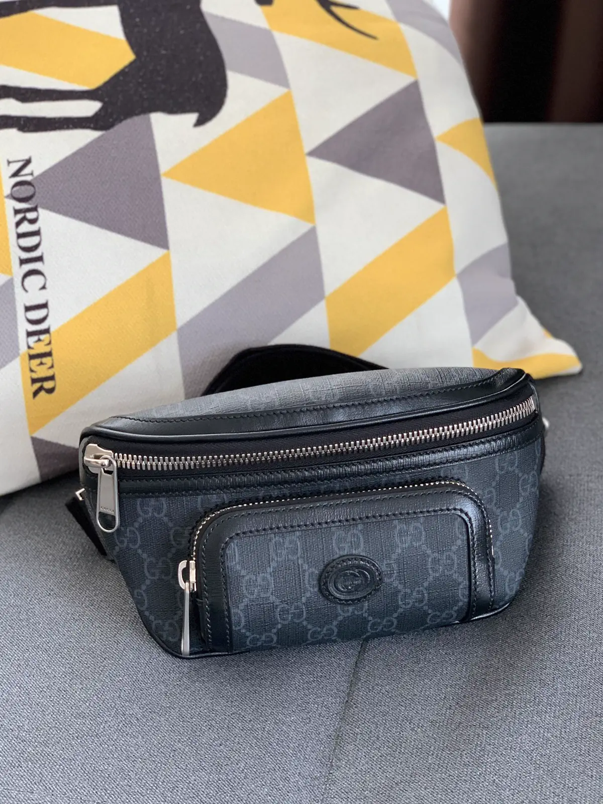 Gucci Monogram Belt Bag image 1