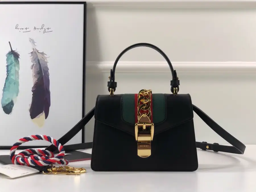 Gucci Sylvie Mini Top Handle Bag image 1