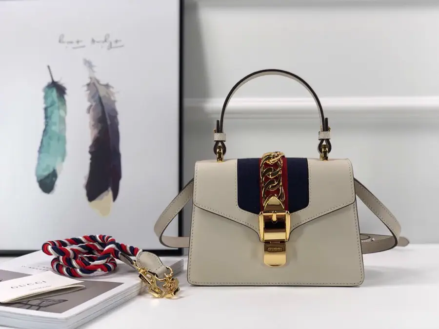 Gucci Sylvie Mini Top Handle Bag image 1