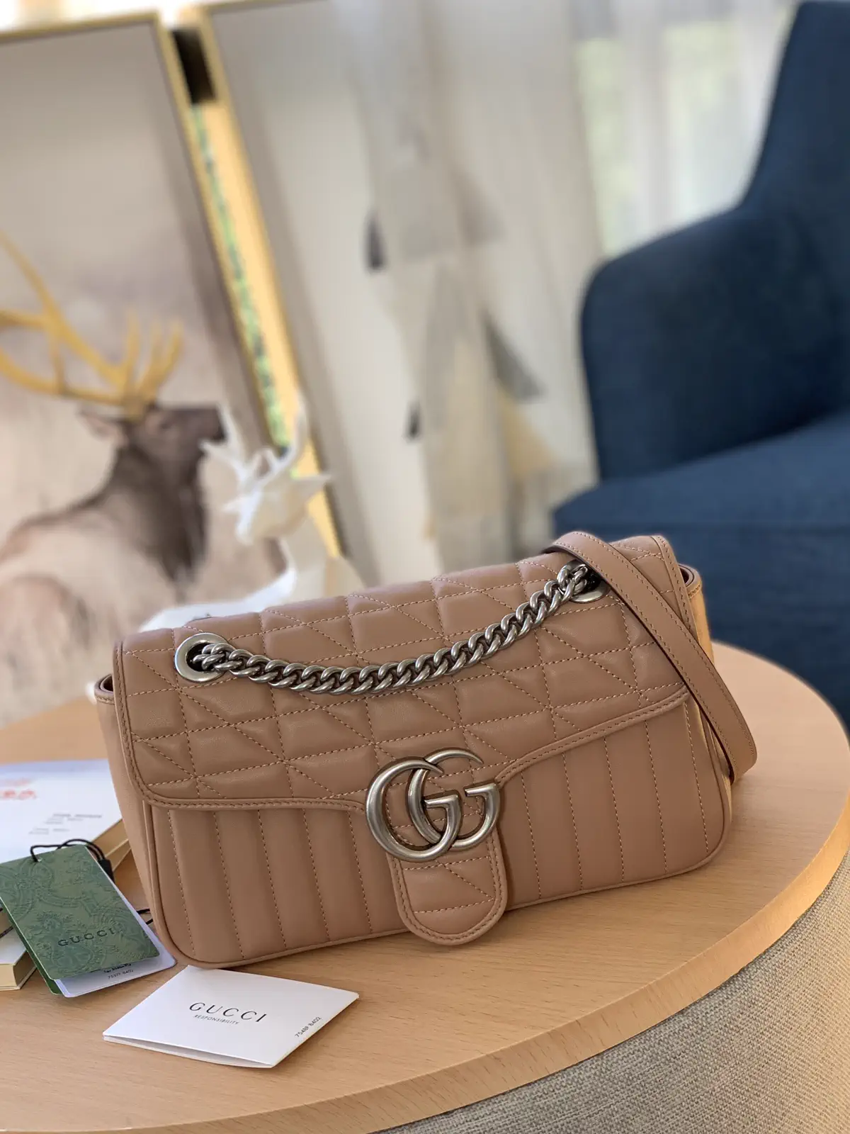Gucci Quilted Shoulder Bag image 1