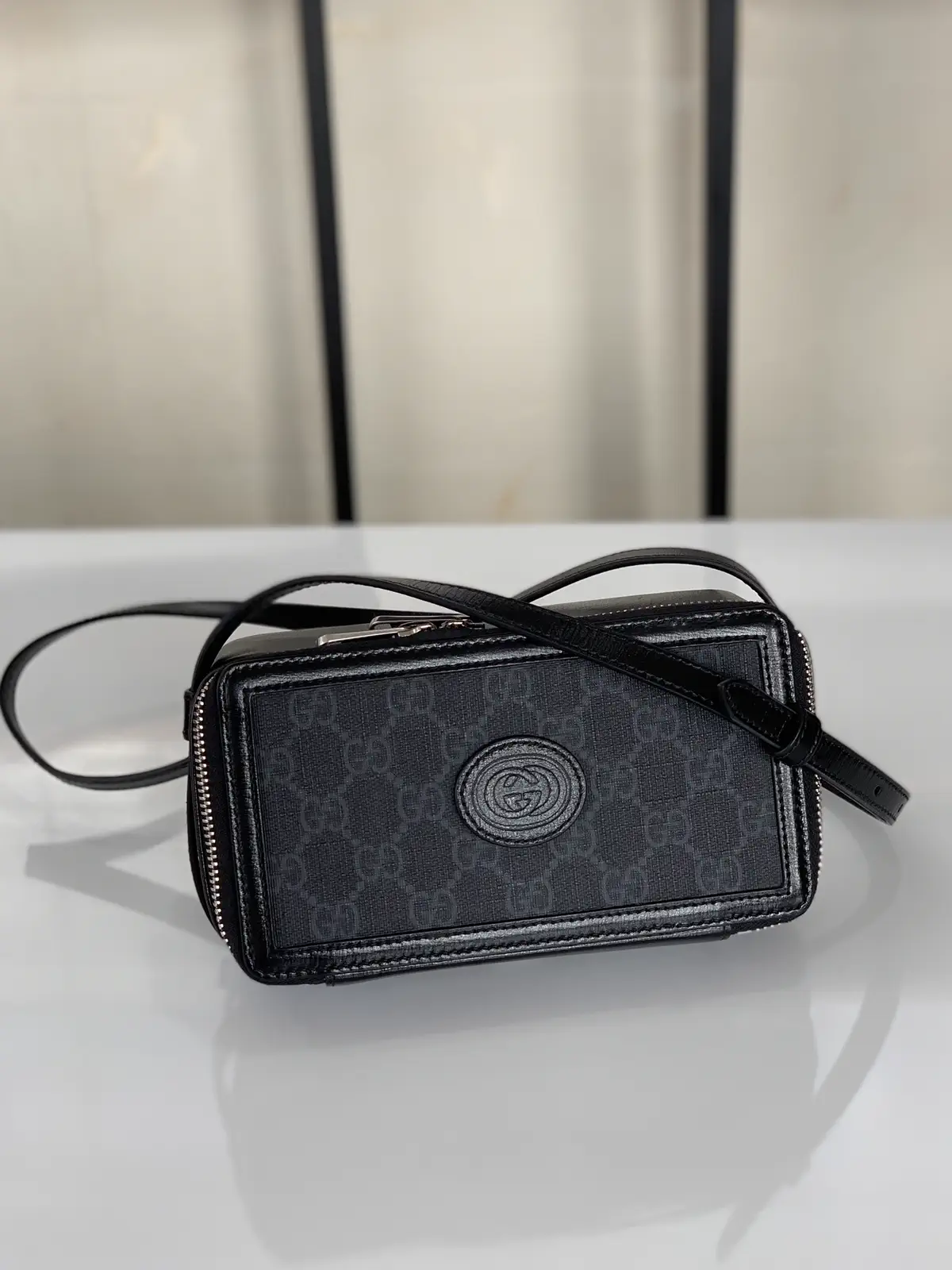 Gucci Black Interlocking G Crossbody Bag image 1