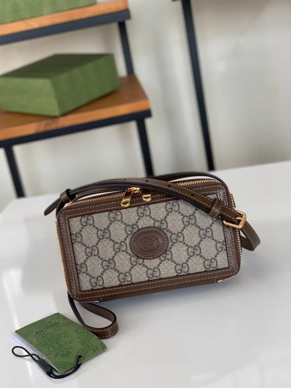 Gucci Interlocking G Monogram Crossbody Bag image 1
