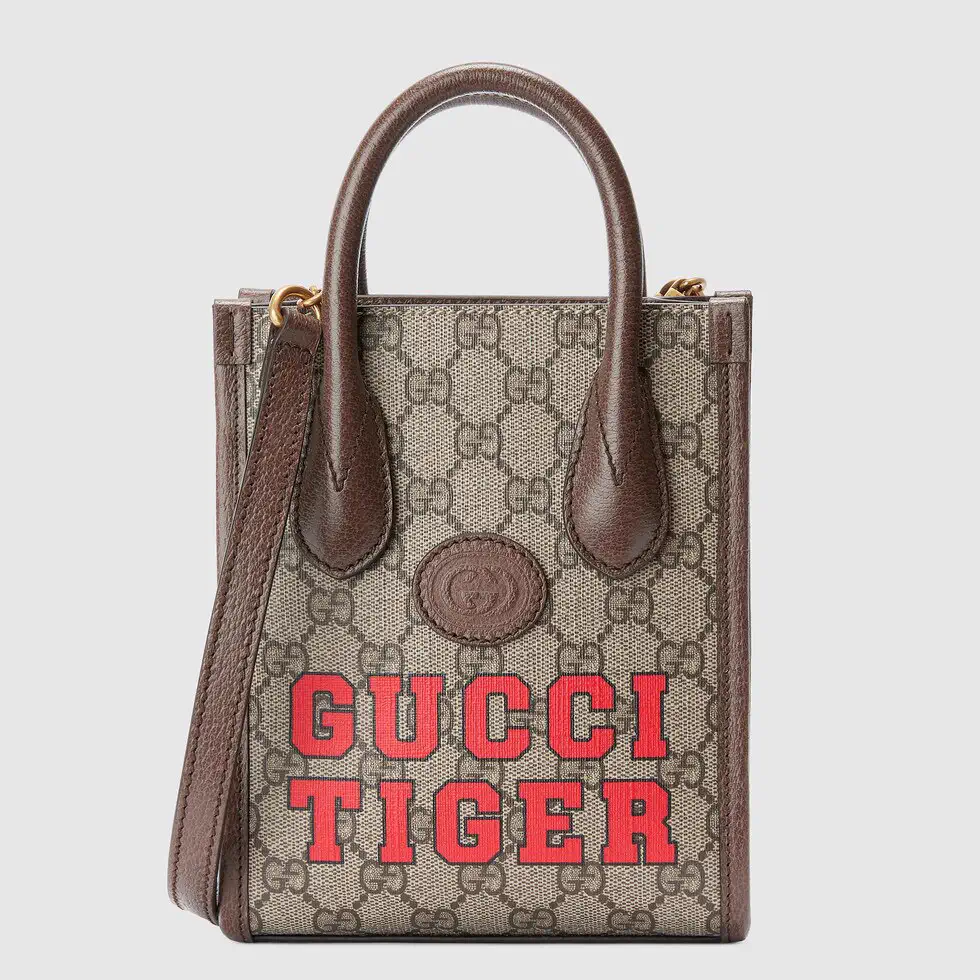 Gucci Gucci Tiger Mini Tote Bag image 1
