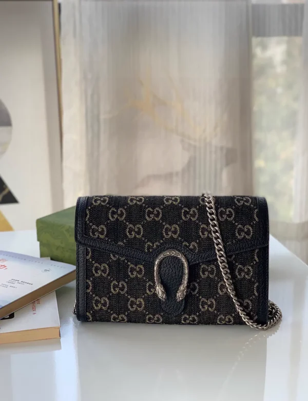 Gucci Dionysus Monogram Chain Shoulder Bag image 1