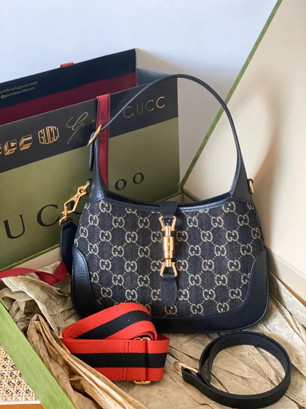 Gucci GG Monogram Jackie Shoulder Bag image 1
