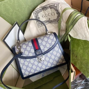 Gucci Ophidia Small Top Handle Bag with GG Monogram image 1