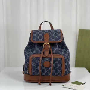 Gucci GG Denim Retro Backpack image 1