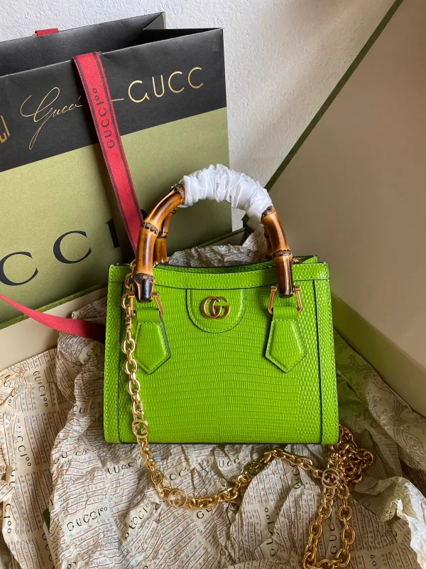Gucci Diana Mini Top Handle Bag with Bamboo Handles image 1