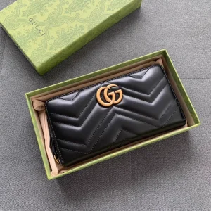 Gucci Marmont Quilted Zip Wallet image 1