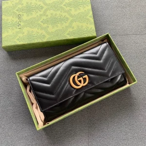 Gucci Marmont Quilted Leather Wallet image 1