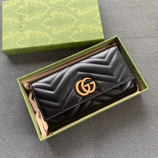 Gucci Marmont Quilted Leather Wallet image 1
