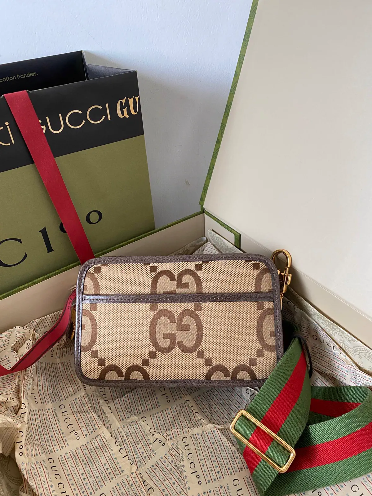 Gucci Ophidia GG Canvas Crossbody Bag image 1