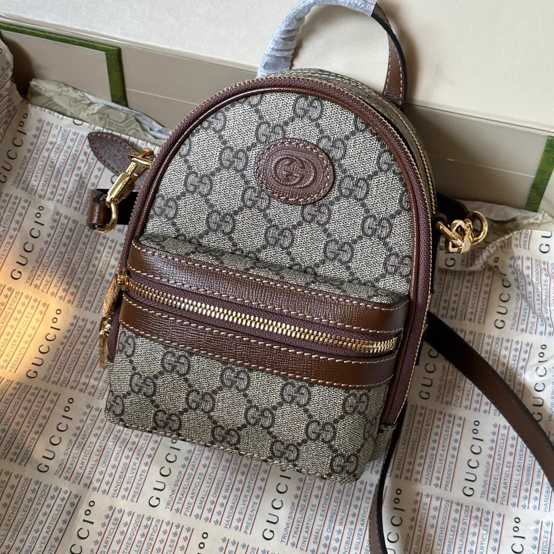 Gucci Interlocking G Mini Backpack image 1