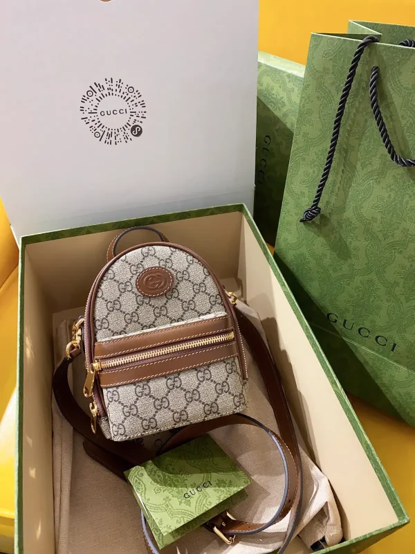 Gucci Interlocking G Mini Backpack image 1
