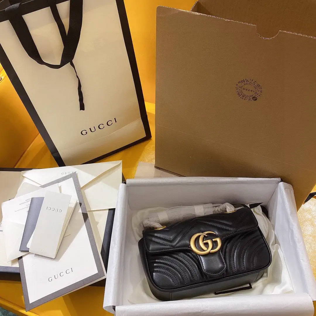 Gucci GG Marmont Quilted Shoulder Bag image 1
