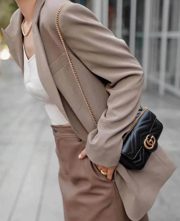 Gucci GG Marmont Quilted Shoulder Bag image 1