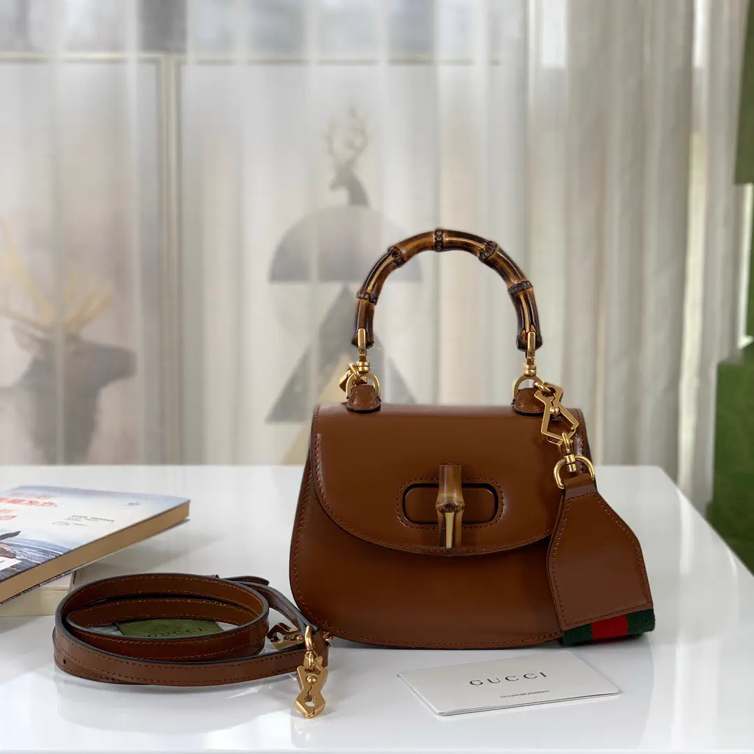 Gucci Bamboo Handle Top Handle Bag image 1