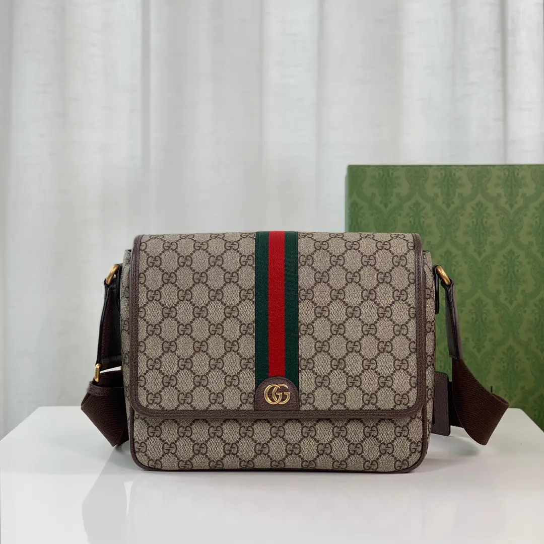 Gucci Ophidia Monogram Messenger Bag image 1