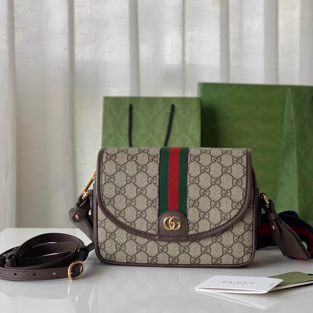 Gucci Ophidia GG Monogram Shoulder Bag image 1