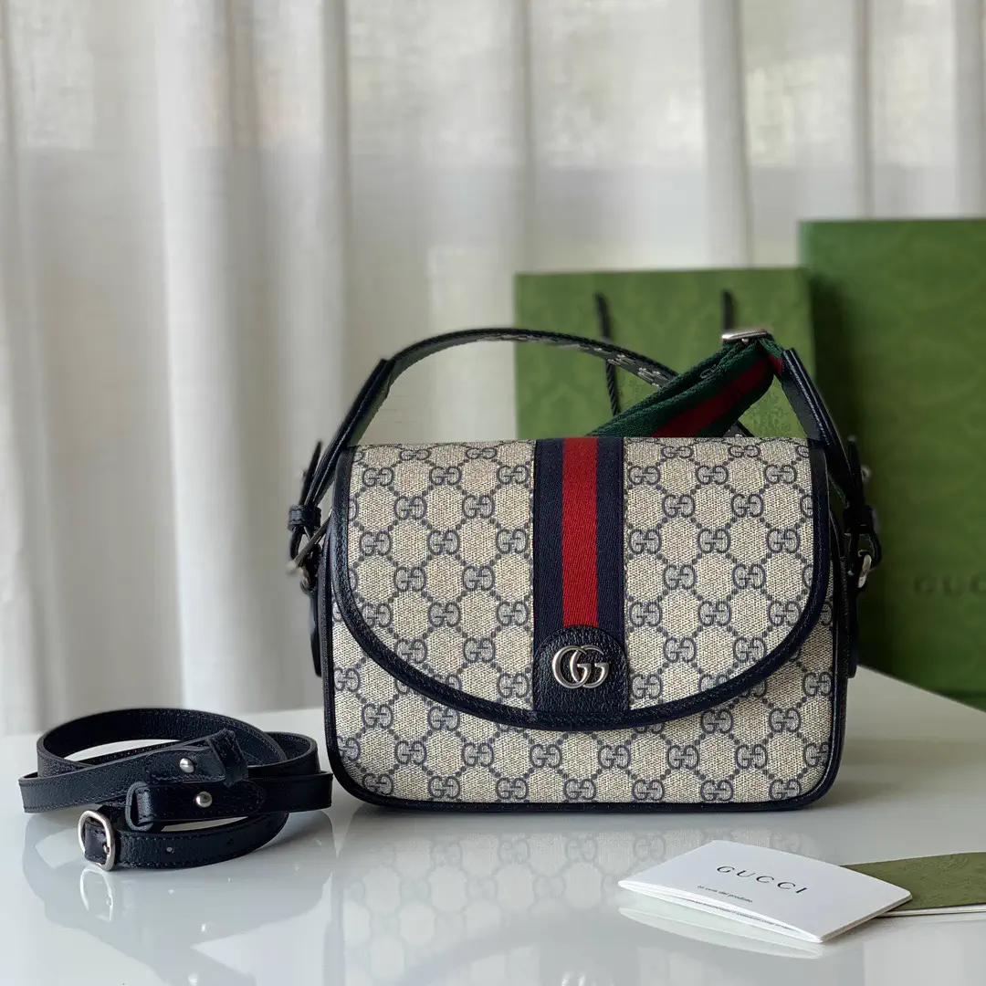 Gucci Ophidia GG Monogram Shoulder Bag image 1