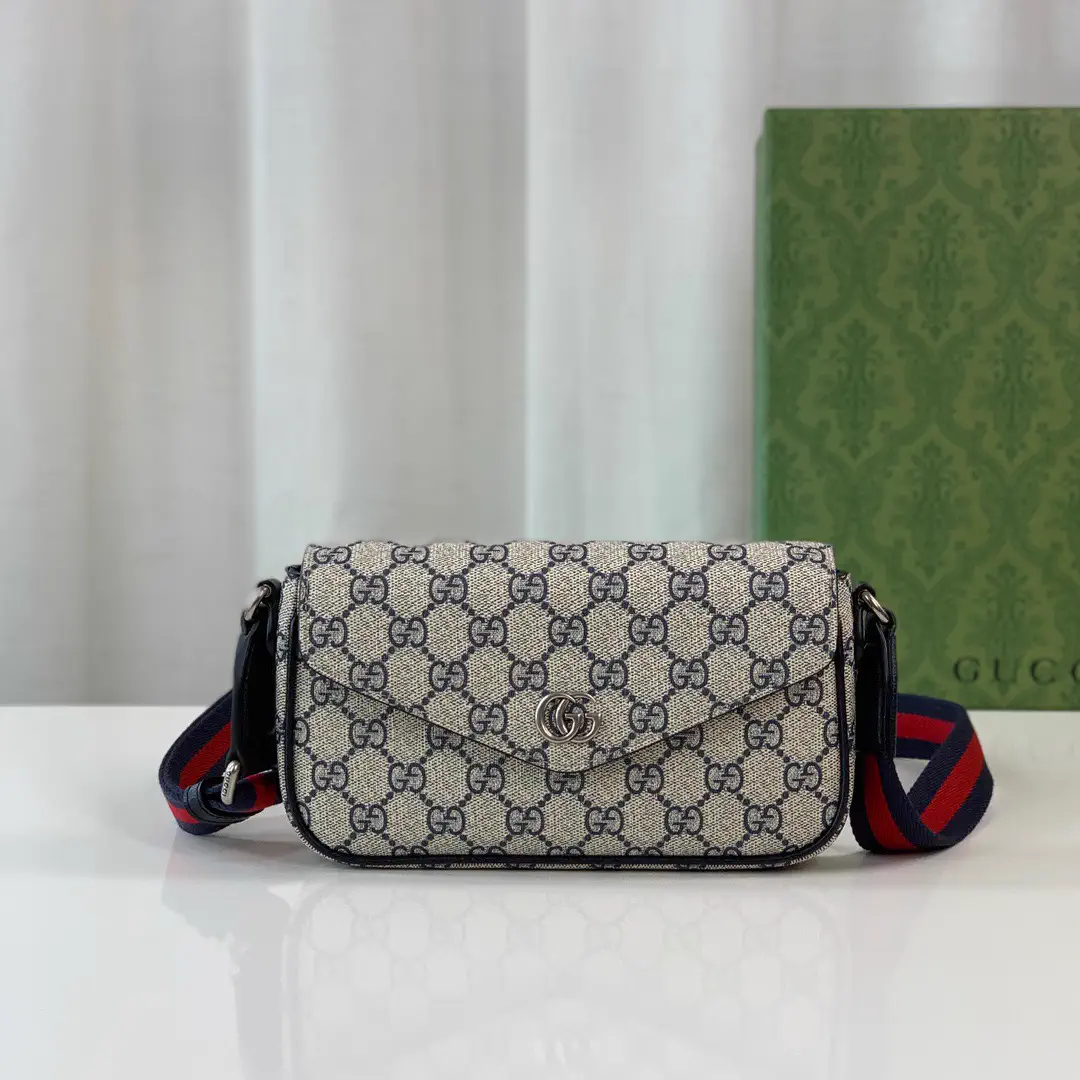 Gucci Ophidia Mini Crossbody Bag with GG Pattern image 1