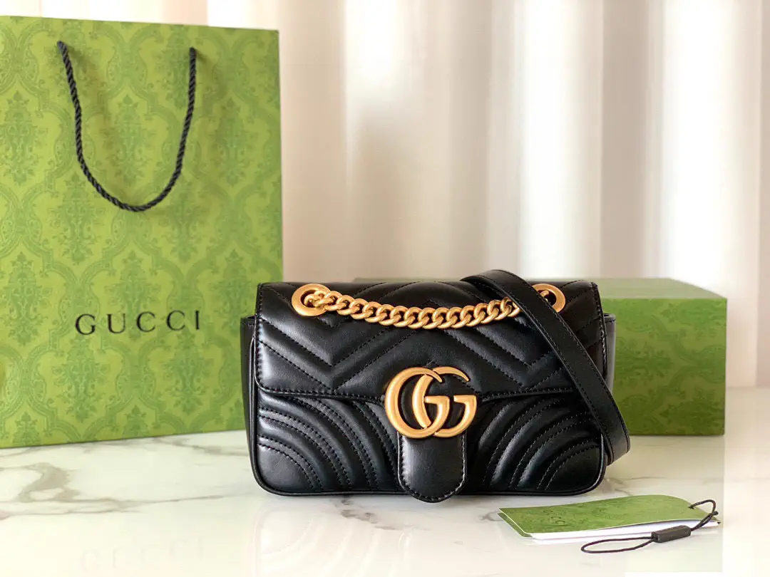 Gucci GG Marmont Quilted Shoulder Bag image 1