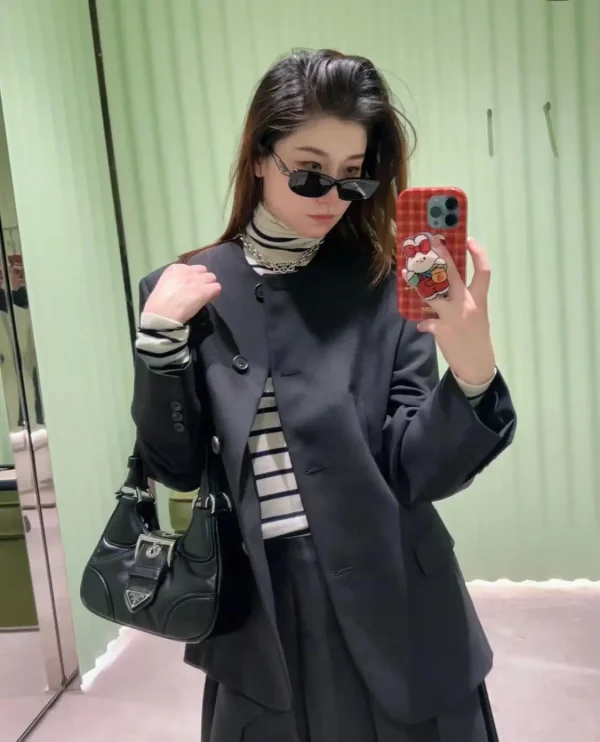 Prada Black Moon Shoulder Bag image 1