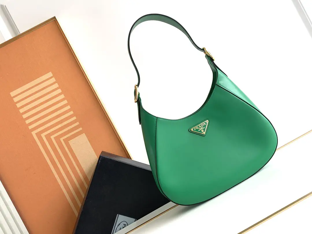 Prada Green Shoulder Bag image 1