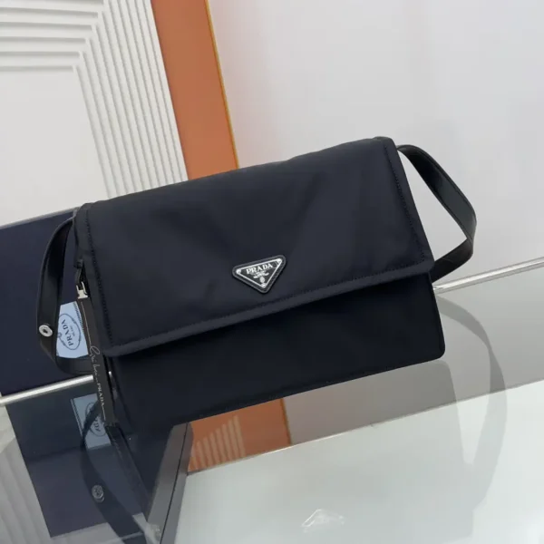 Prada Black Nylon Shoulder Bag image 1
