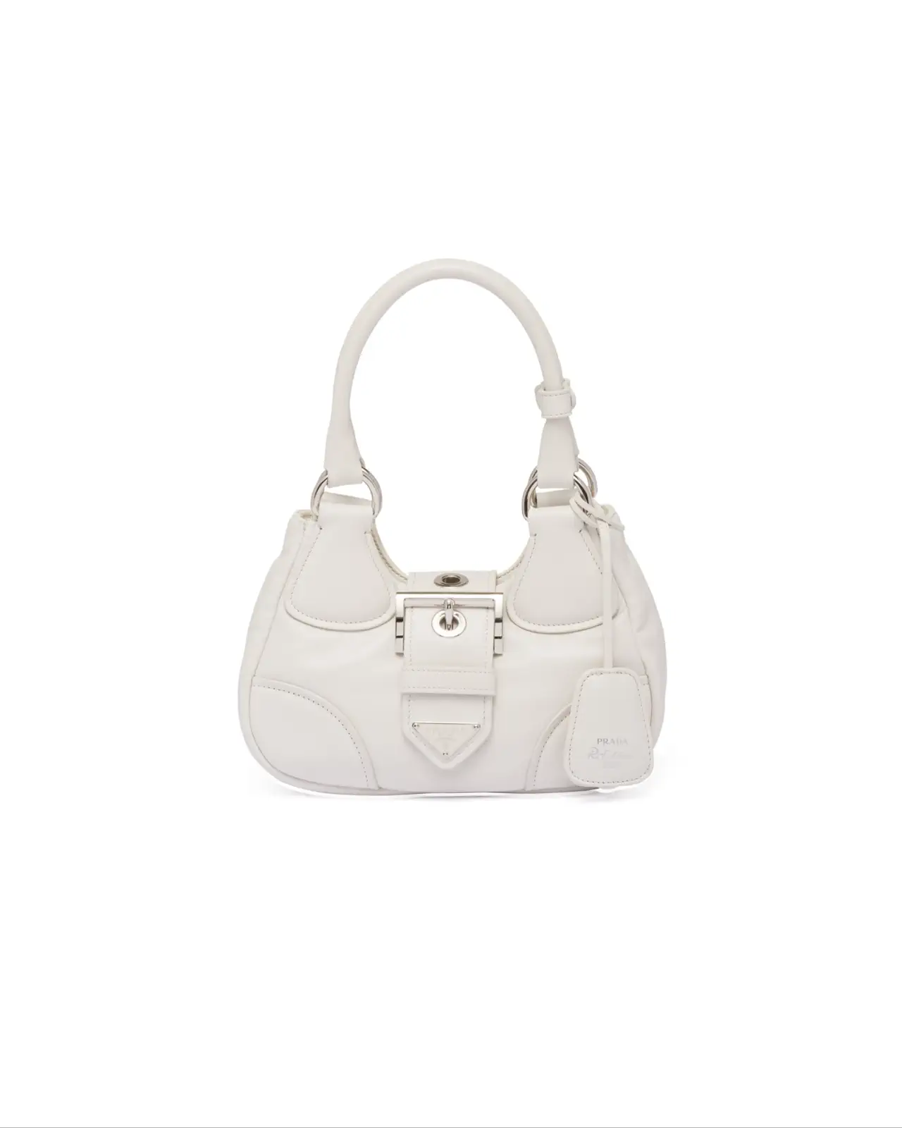 Prada White Top Handle Bag image 1
