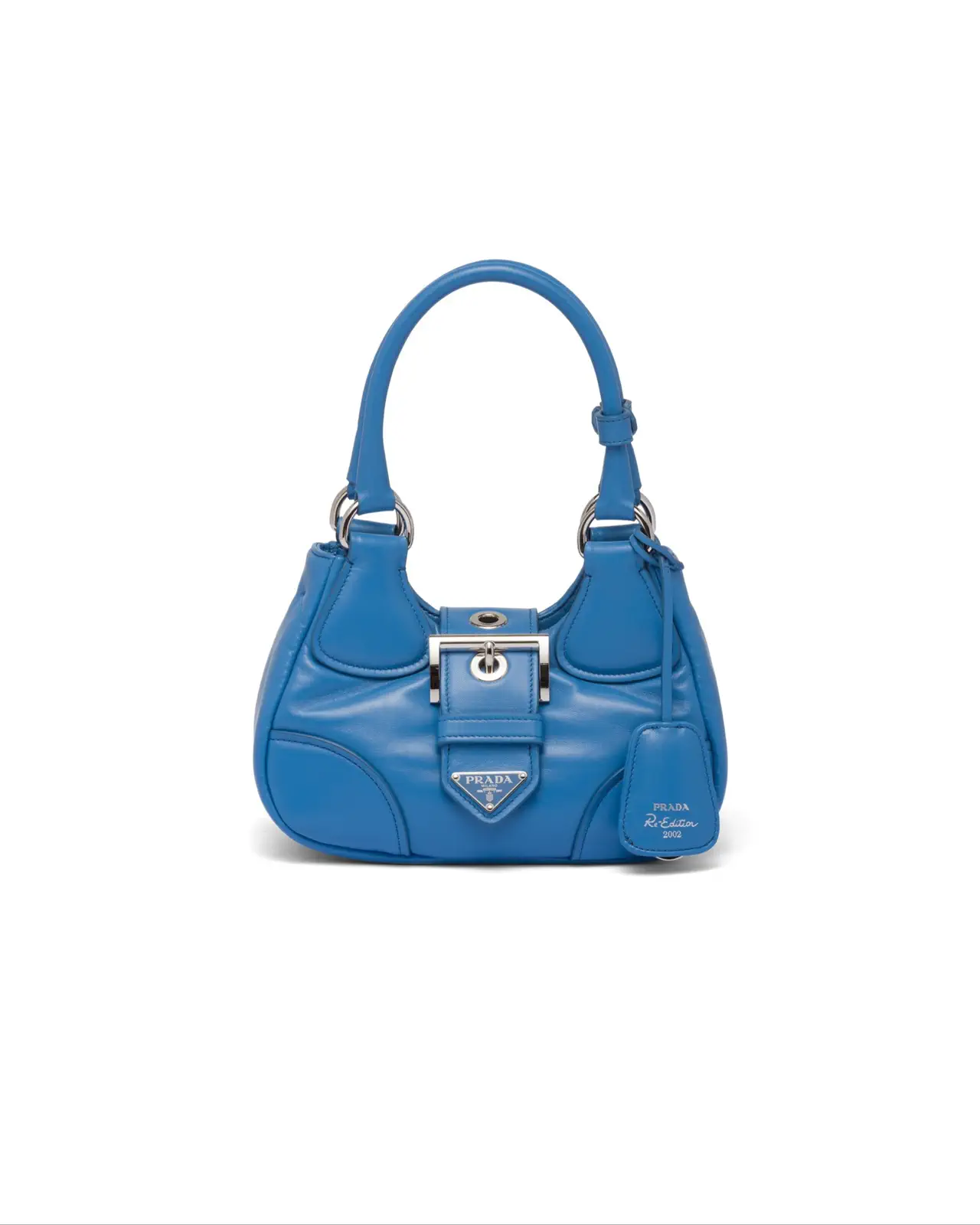 Prada Blue Top Handle Bag image 1