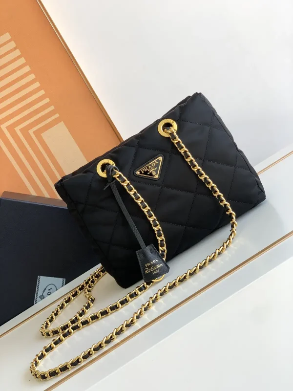 Prada Quilted Nylon Chain Shoulder Bag image 1
