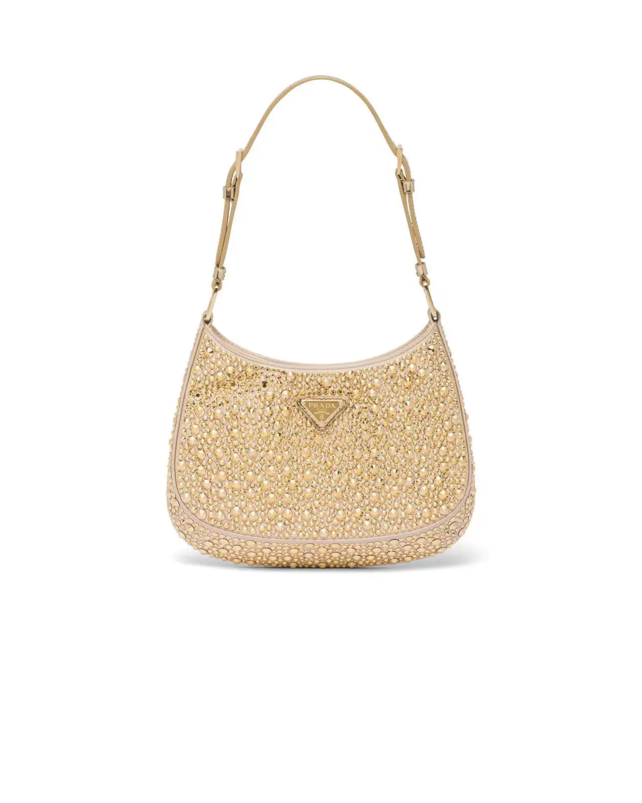 Prada Crystal-Embellished Shoulder Bag image 1