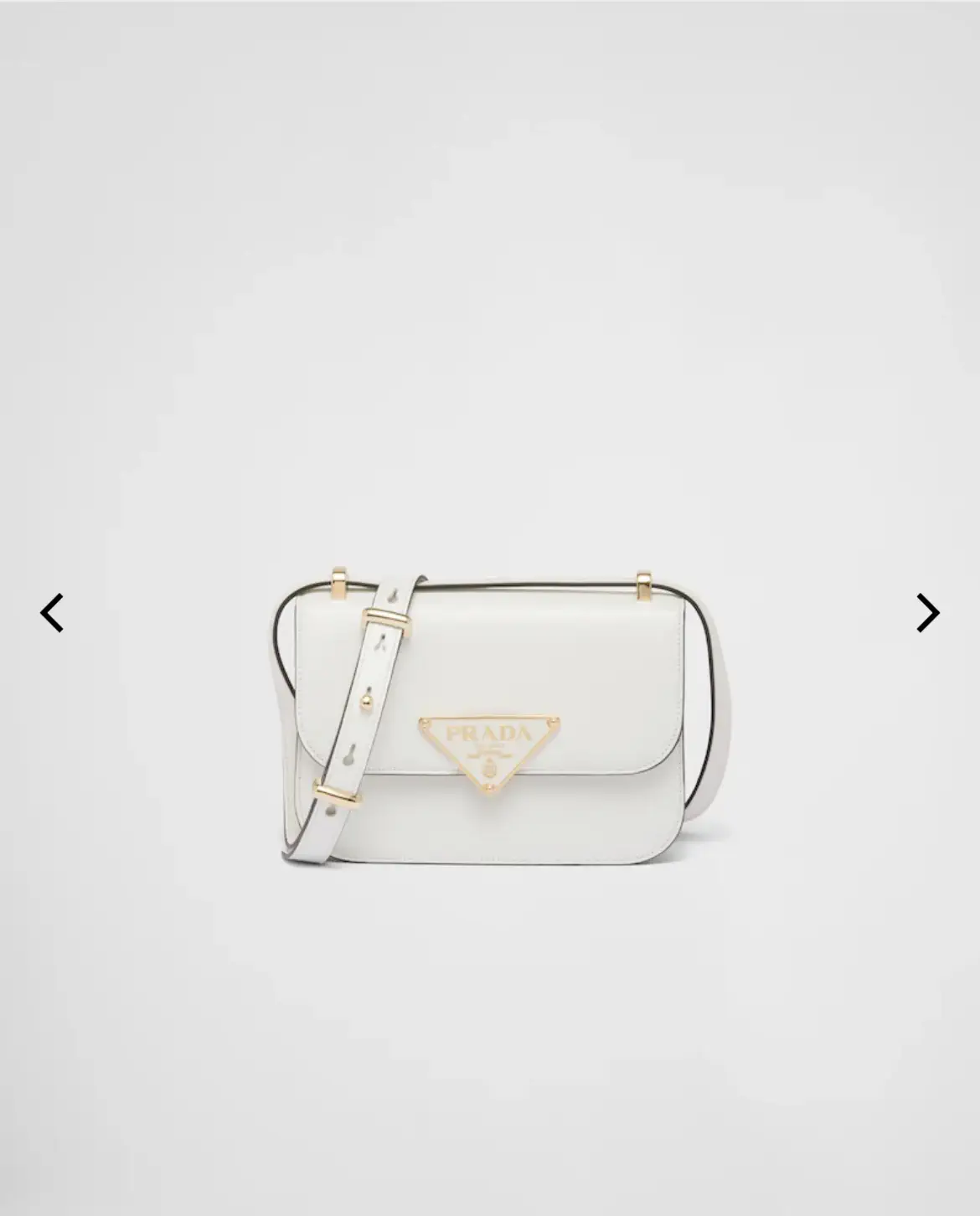 Prada White Shoulder Bag image 1